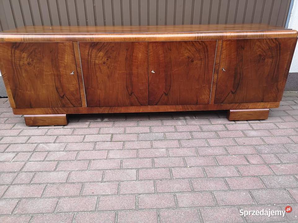 Komoda Szafka ARTDECO RTV Niska 217 Orzech Swarzędz
