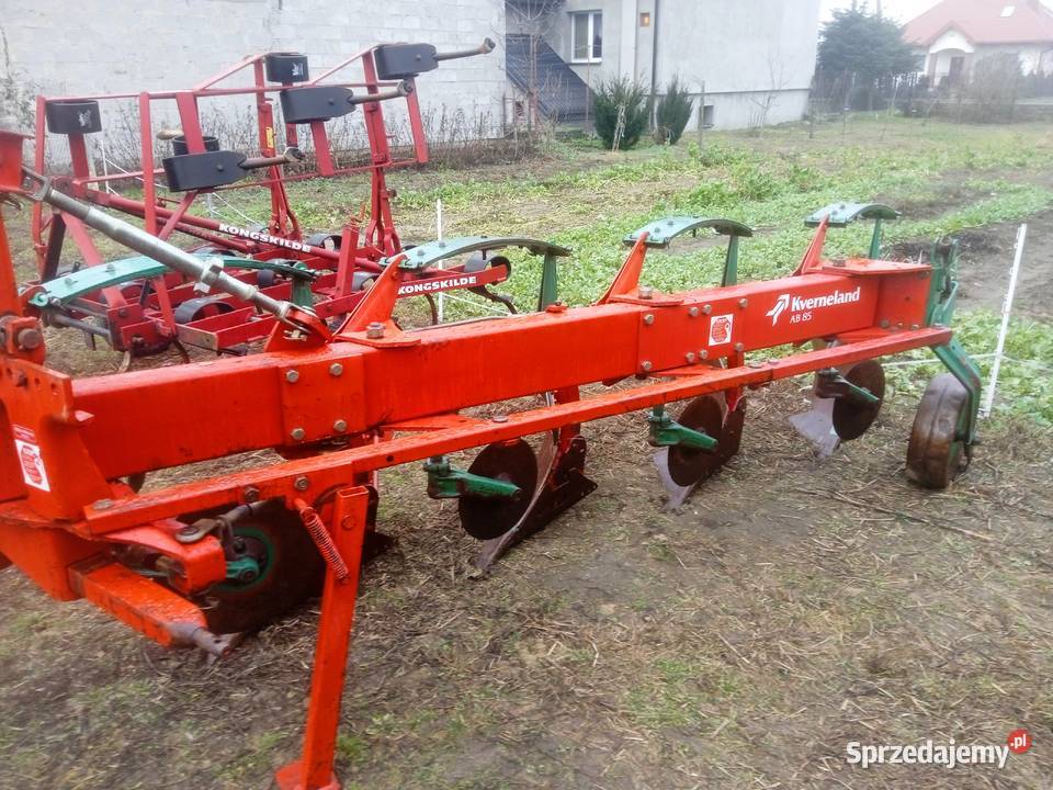 Pług kverneland ab 4 skibowy na resorze zmienna Nasielsk sprzedam