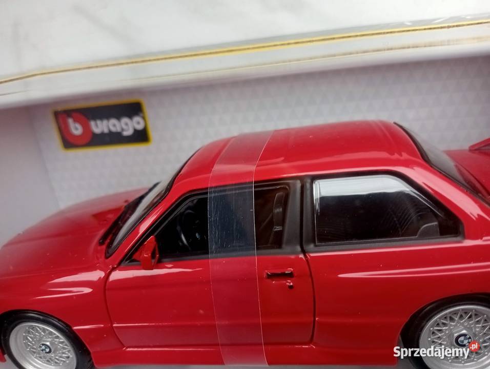 Bburago BMW M3 skala 124 nowe Bburago śląskie Jaworzno sprzedam