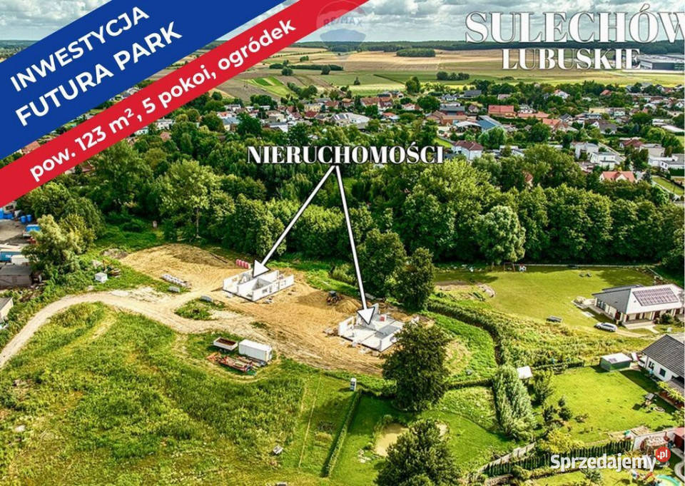 FUTURA PARK nowe mieszkania 123 m ogródkiem dom wolnostojący Mieszkania Sulechów