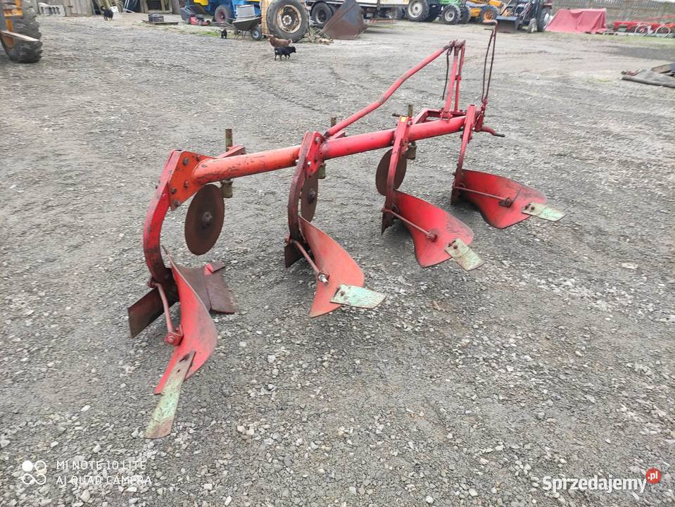 Pług 4 zagonowy Kverneland sprowadzony 16 4x40