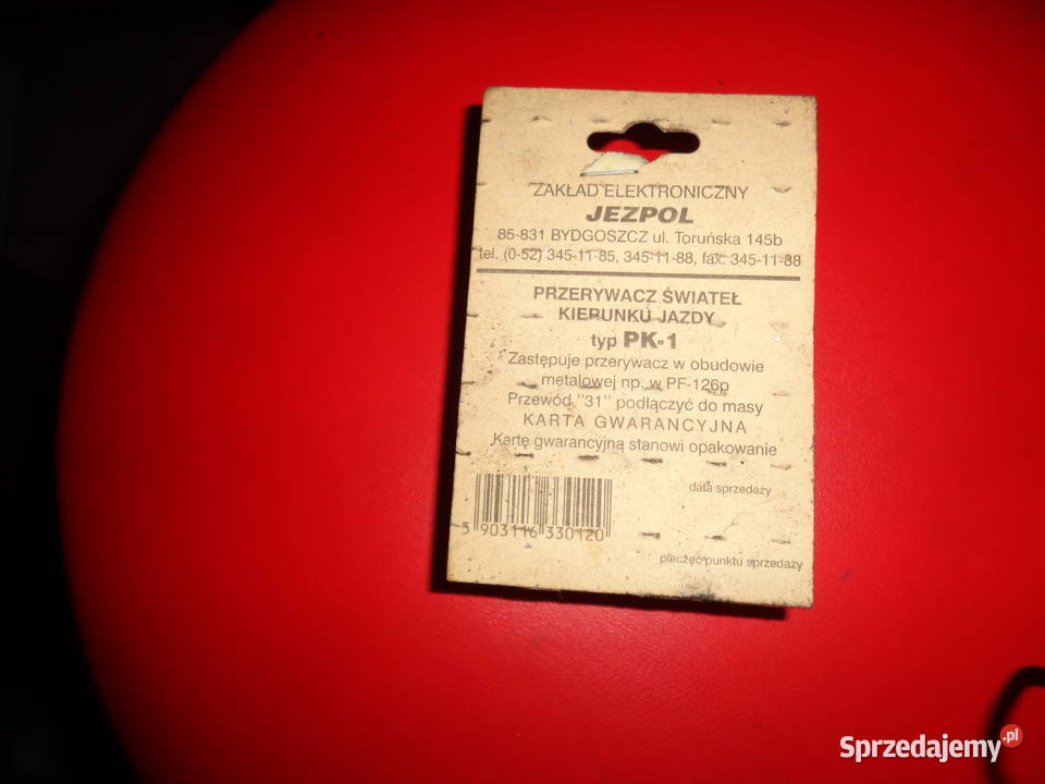Przerywacz świateł kierunku jazdy Fiat 126p Lubin