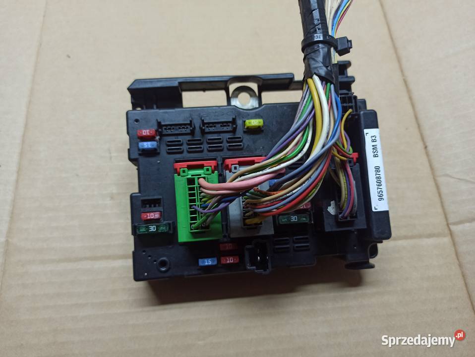 Peugeot 206 moduł BSM 9657608780