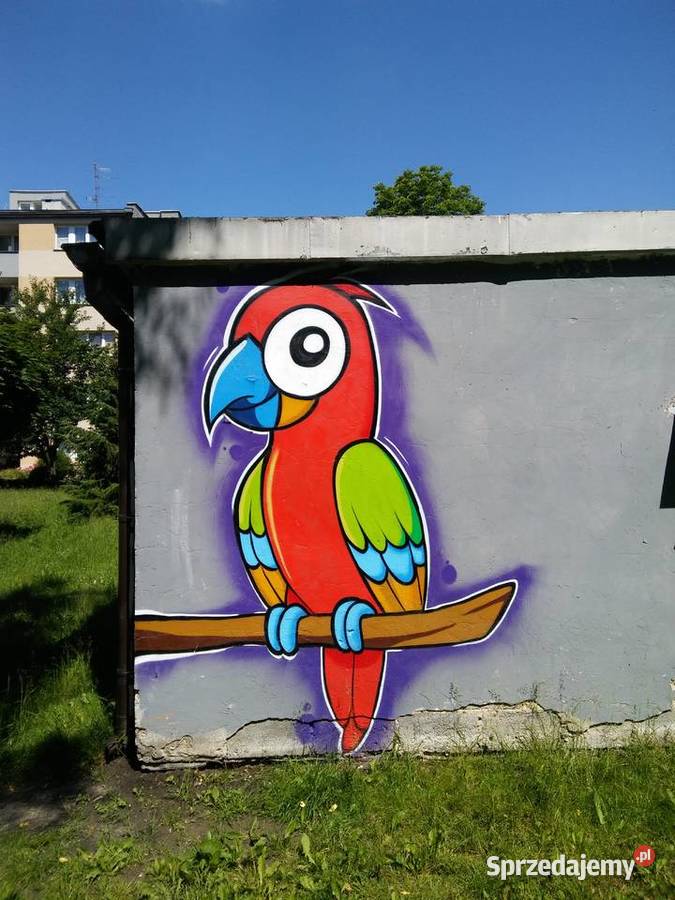 mural na ścianie śląskie Tychy
