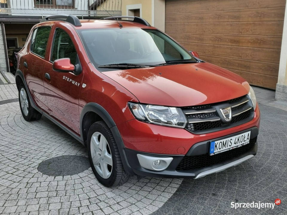 Dacia Sandero Stepway Niski Przebieg Navi Turbo autoalarm Sandero Stepway Płońsk