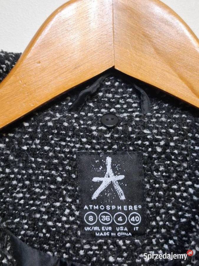 Płaszcz 36 Atmosphere damski wełna Atmosphere Kraków
