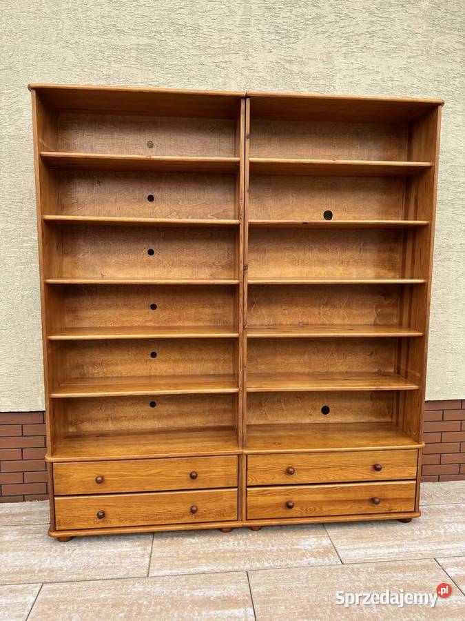 Regał na książki biblioteczka szafa sosnowa Garwolin sprzedam