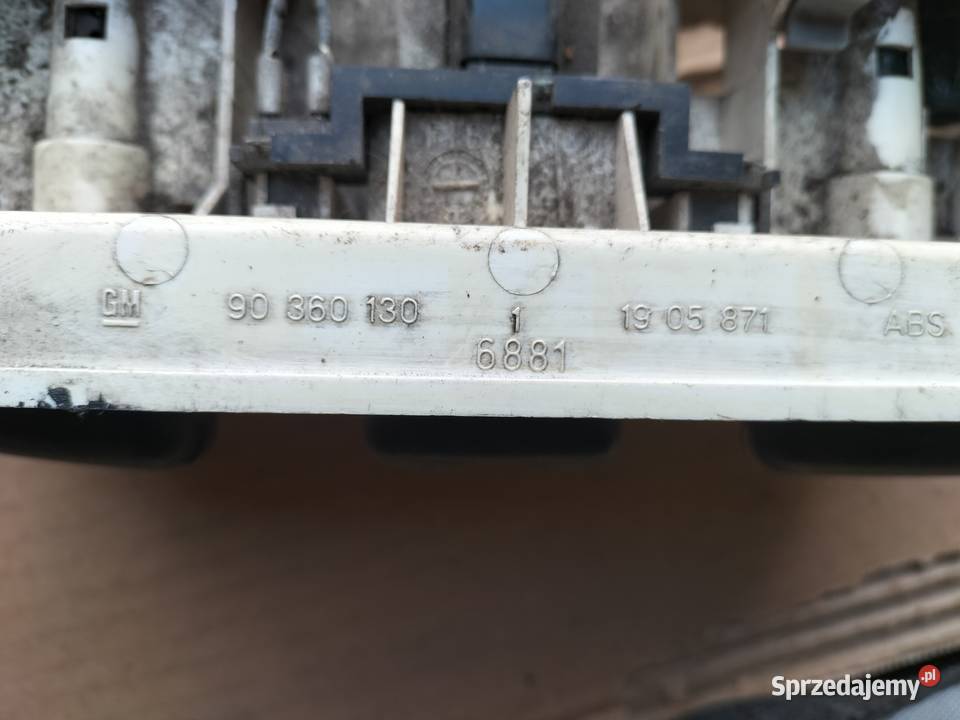 Panel Nawiewu Opel Astra I F 90360130 panele sterowania, przełączniki Kamień-Kolonia