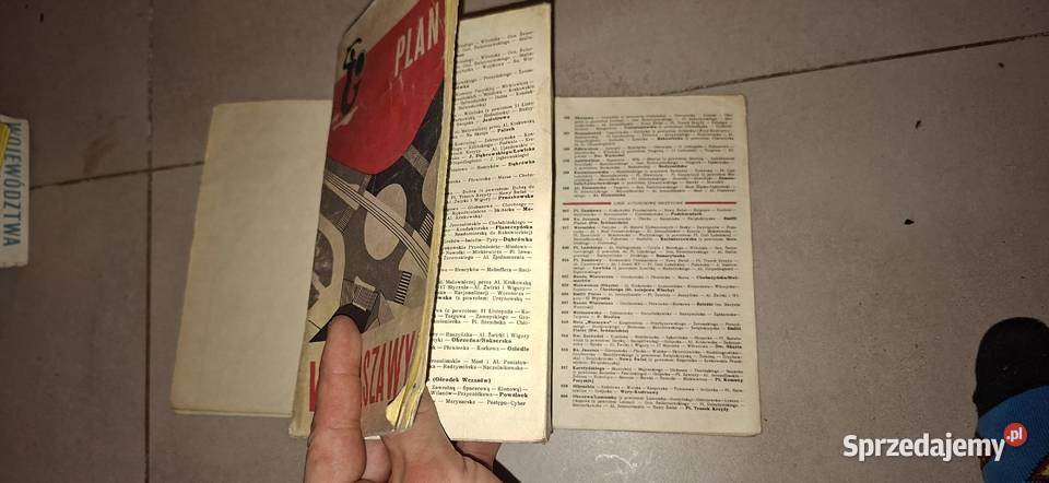 Plan Warszawy 1969 wydanie PRL rzadki oryginał