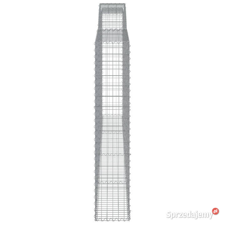 Łukowaty kosz gabionowy 400x30x160180 Dom i Ogród Warszawa