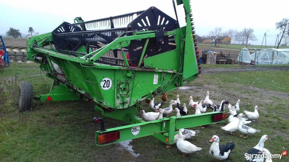 Kombajn Deutz Fahr TOPLINER 4080HTS pierwszy Wózek do header'a Tczew