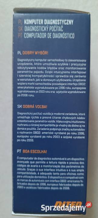NITEO komputer diagnostyczny NOWY Ełk sprzedam