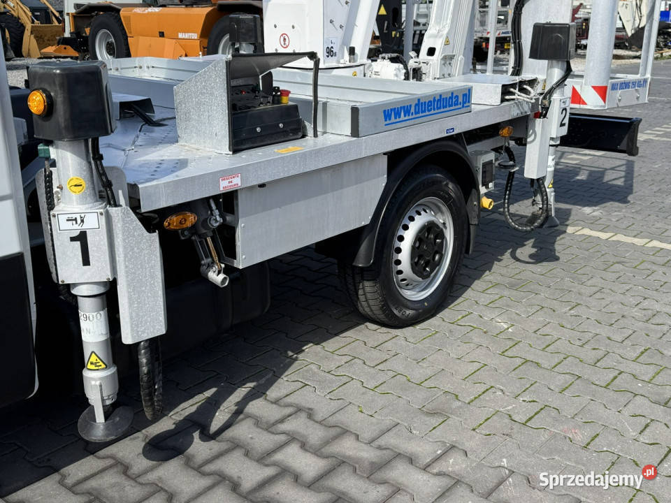 Iveco Daily 35S14 Podnośnik Koszowy Multitel MZ centralny zamek Widełki