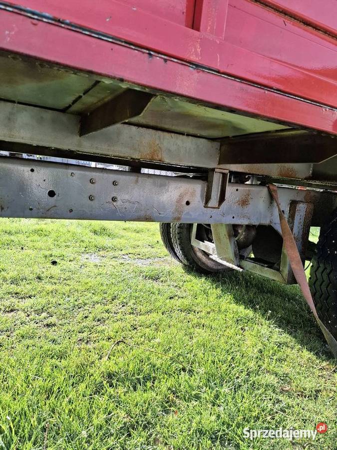 Przyczepa wywrotka wywrotka Rolnictwo świętokrzyskie Sobków