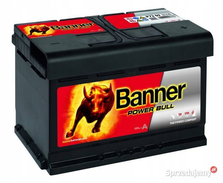 Akumulator Banner Power Bull 72Ah 670A P7209 dolnośląskie Jelcz-Laskowice