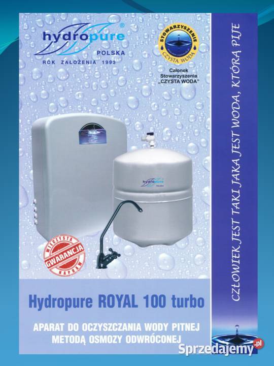 Urządzenia do oczyszczania wody pitnej z membraną osmotyczną