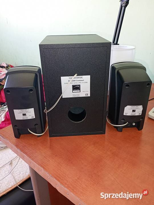 głośniki Centauri SL8200 zestaw 2 subwoofer sprzedam