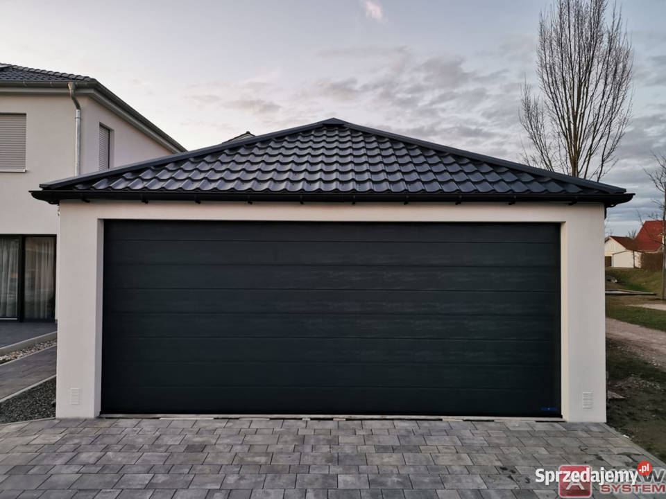 Garaż tynkowany blaszany czterospadowy Gdańsk sprzedam