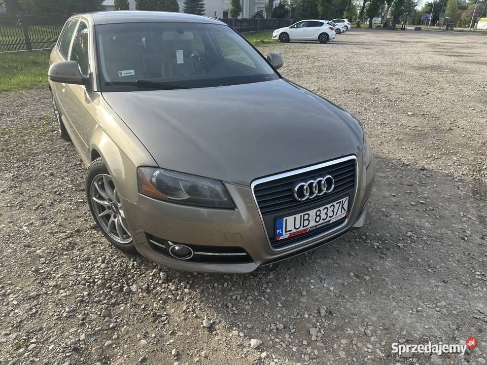 Audi a3 8P 19 TDI garażowany lubelskie Bychawa