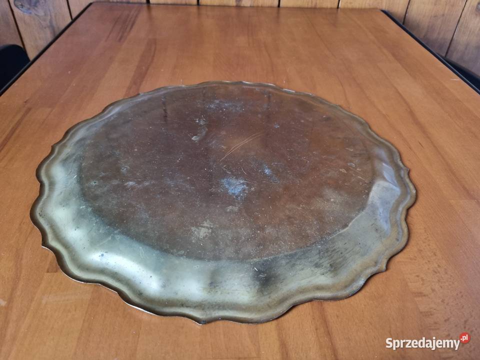 Mosiężna taca Warszawa sprzedam