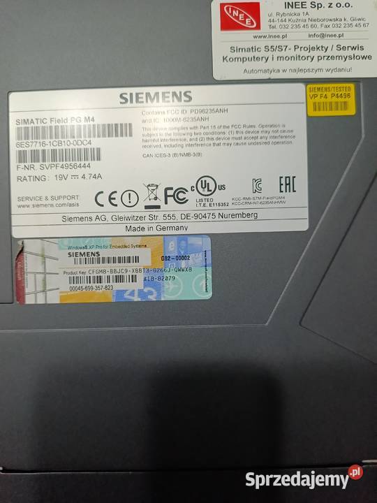 SIEMENS Simatic Field PG M4 Władysławów