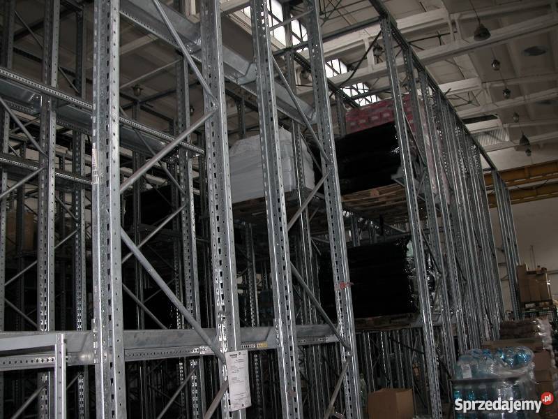 Regały paletowe wjezdne DriveIn 384 miejsca pale śląskie Katowice