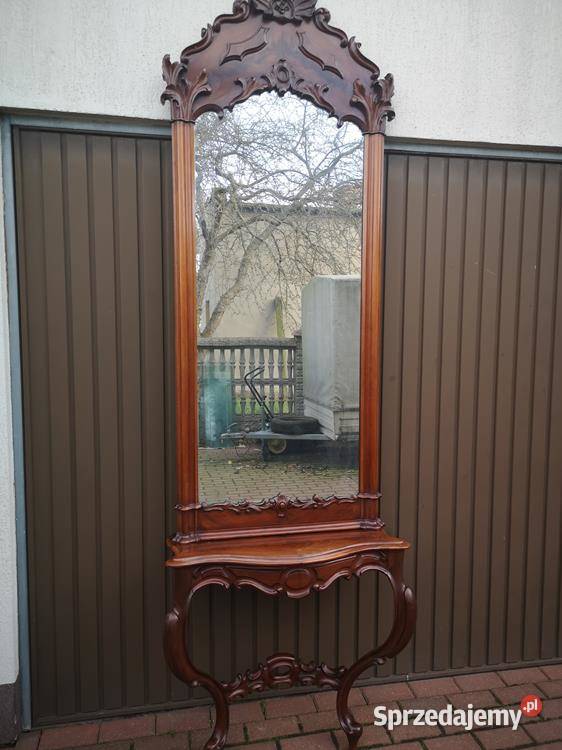 Duże Lustro Ludwik Filip Machoń XIX Wiek wielkopolskie Swarzędz sprzedam