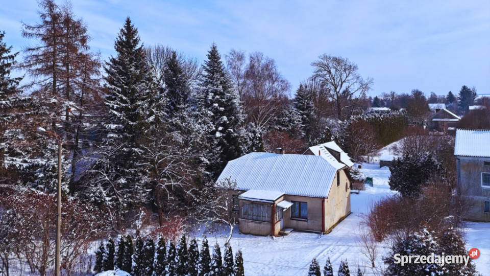 Dom a działką w Szczebrzeszynie eternit Szczebrzeszyn