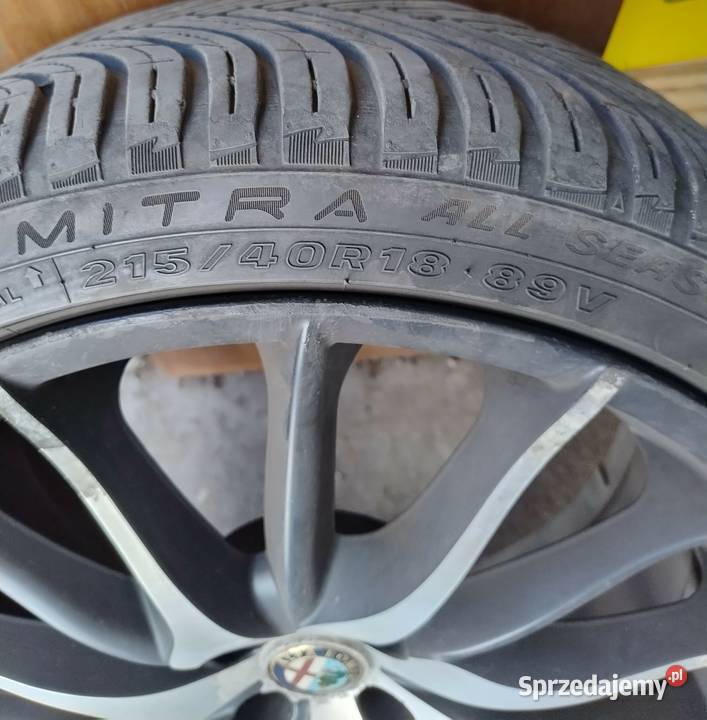 Felgi 18 Alfa Romeo opony Maxxis 21540R18 Gdynia