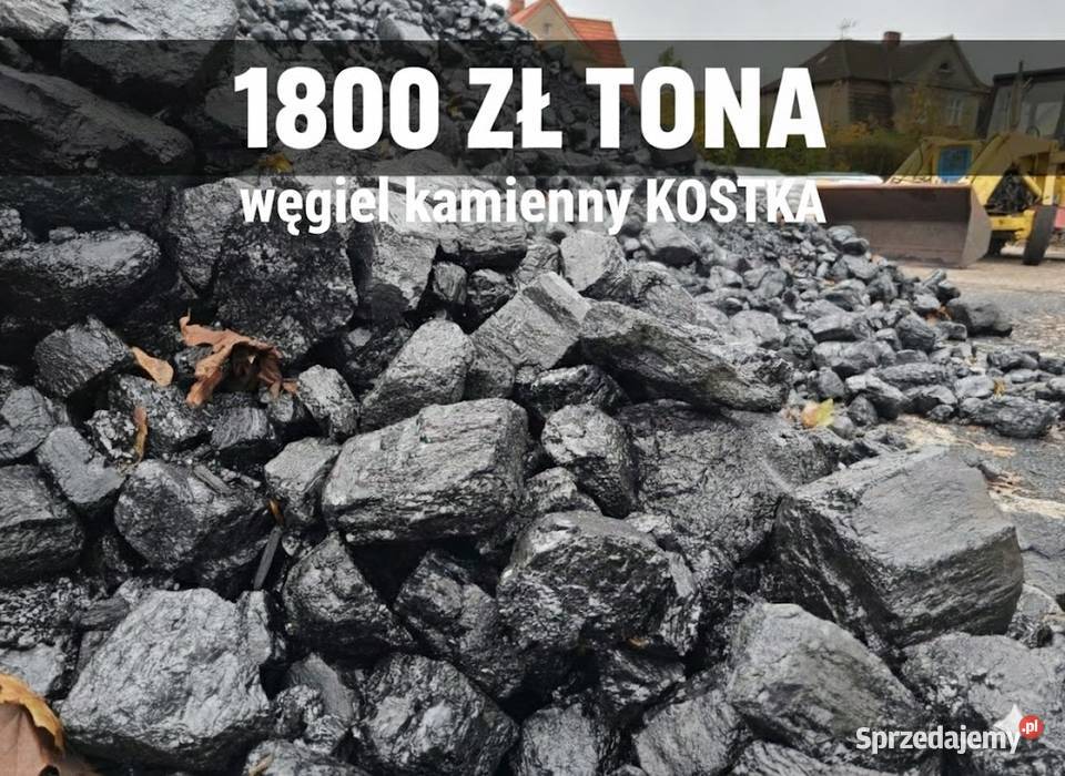 Węgiel Kamienny KOSTKA 28MJ 63200mm Transport Złocieniec