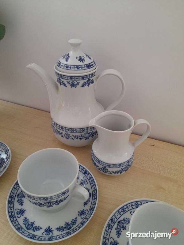 Serwis kawowy Kahla Kobaltunterylaur Bogatynia sprzedam