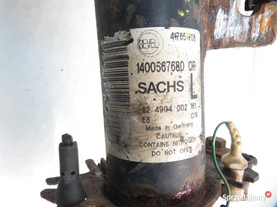 MCPERSON LEWY PRZEDNI FIAT SCUDO II 20 D