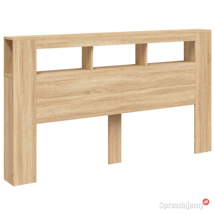 Wezgłowie łóżka z LED dąb sonoma 180x185x1035 Warszawa