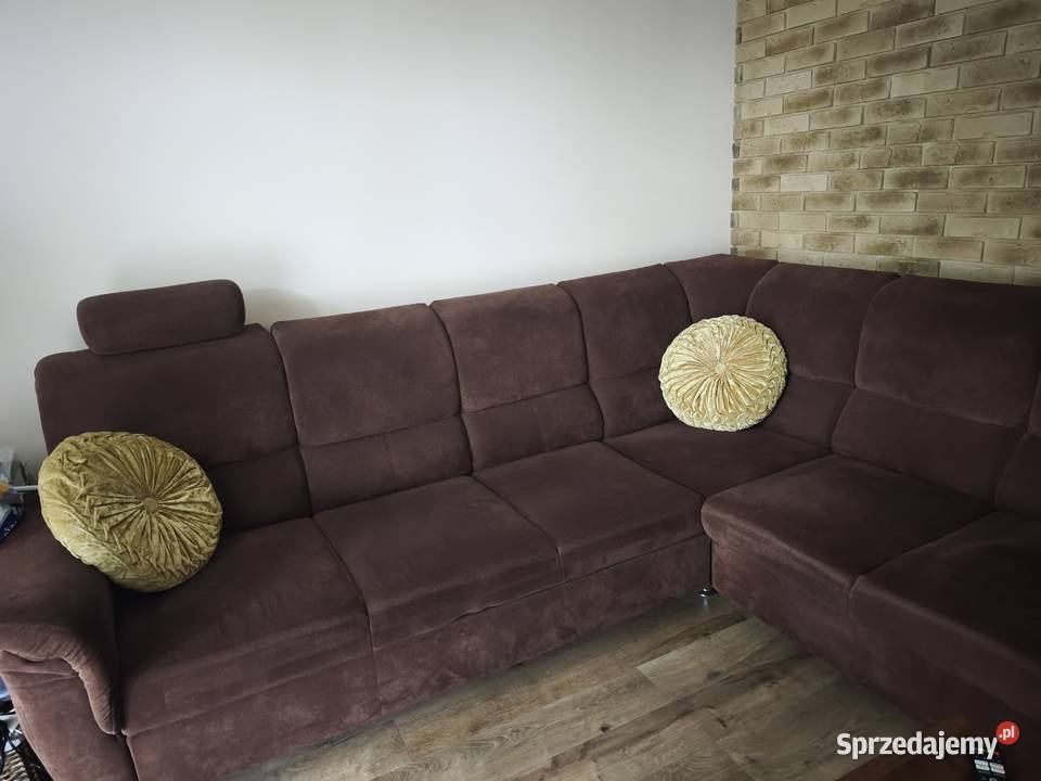 Narożnik do salonu z funkcją spania śląskie Jastrzębie-Zdrój