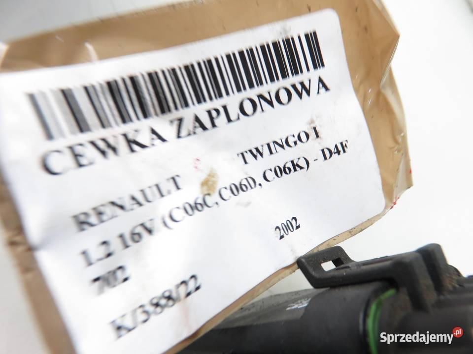 CEWKA ZAPLONOWA TWINGO I U6036