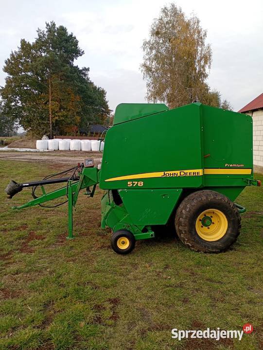 Prasa belująca John Deere 578 Premium nieuszkodzony Zalas