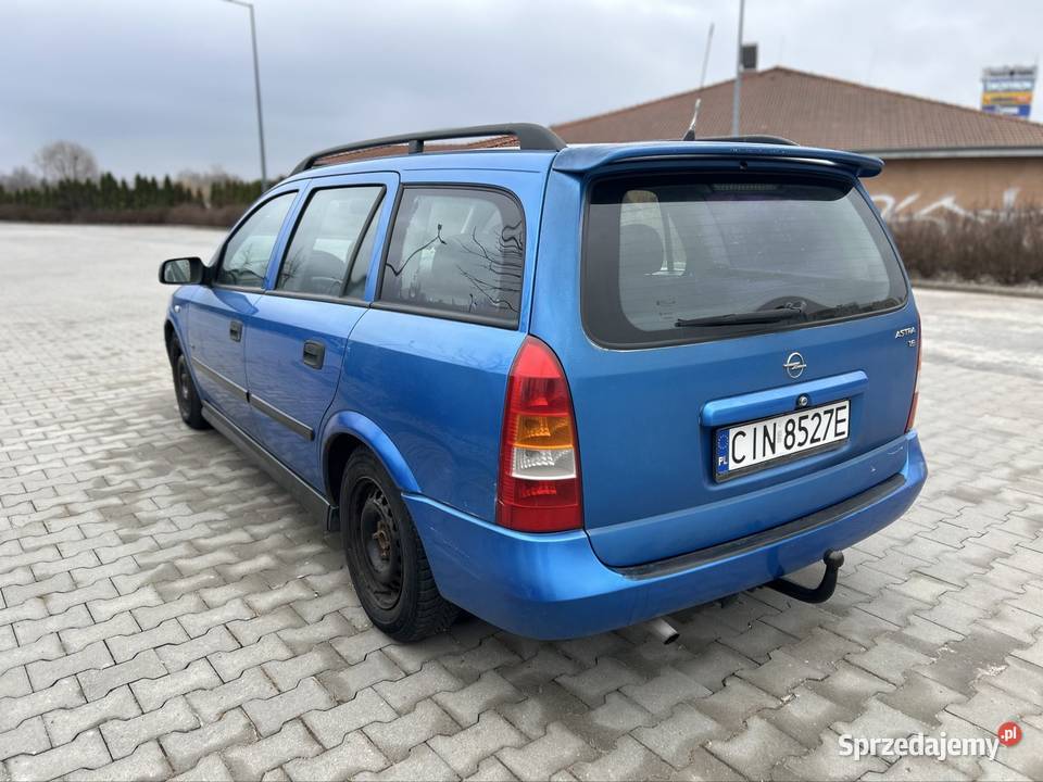 Opel Astra Kombi Hak 16 benzyna 8 zaworowa Inowrocław