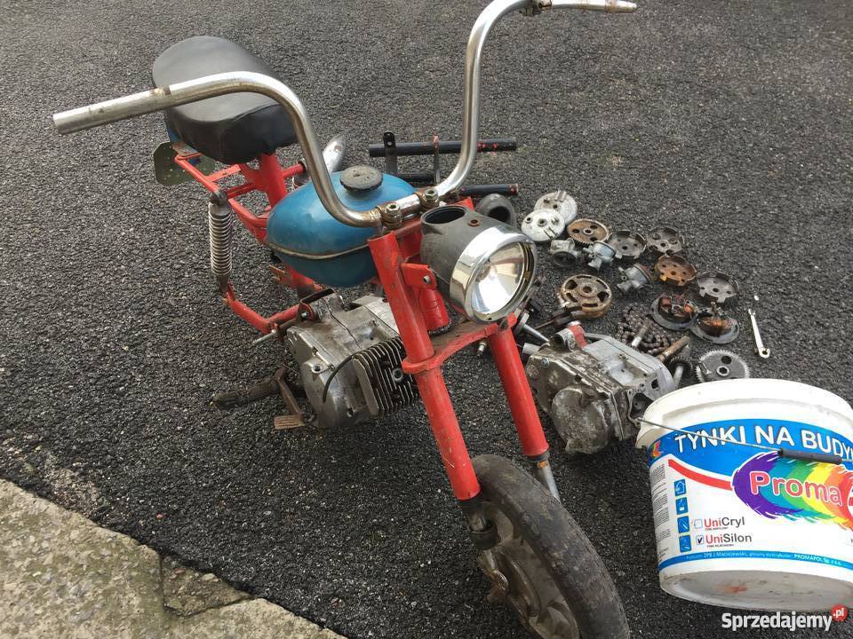 Romet pony motorynka części ramą silniki