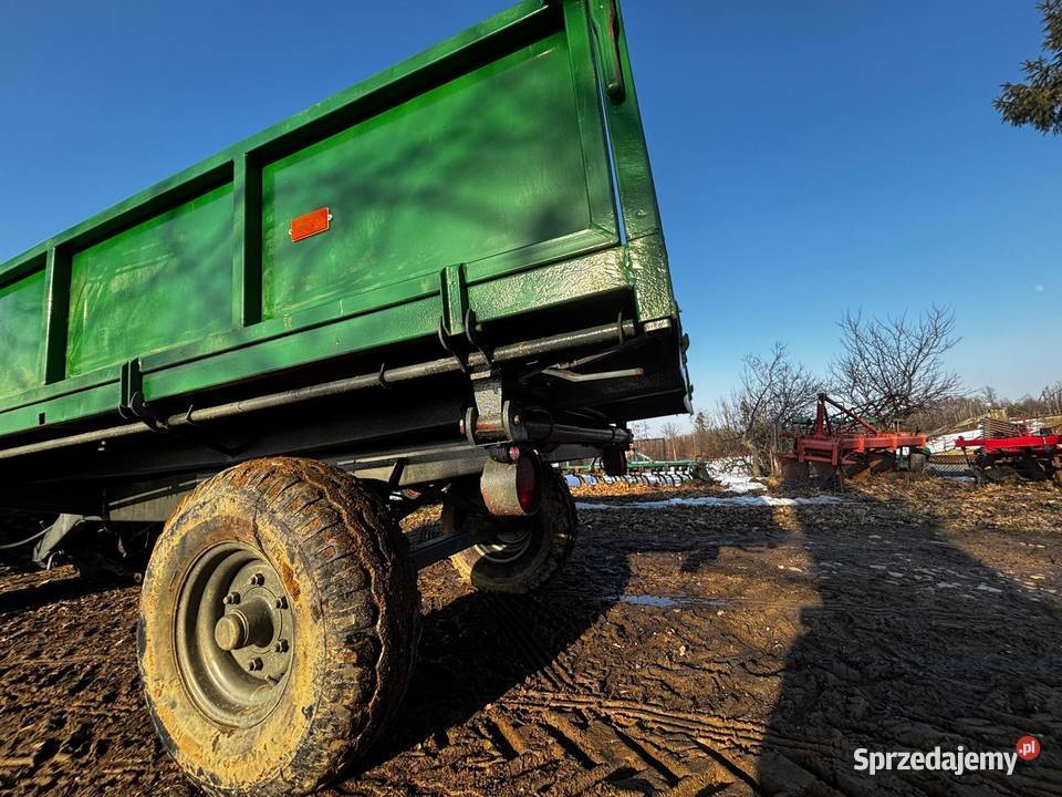Przyczepa wywrot 3 stronny Stan Przyczepy rolnicze pomorskie Nakla