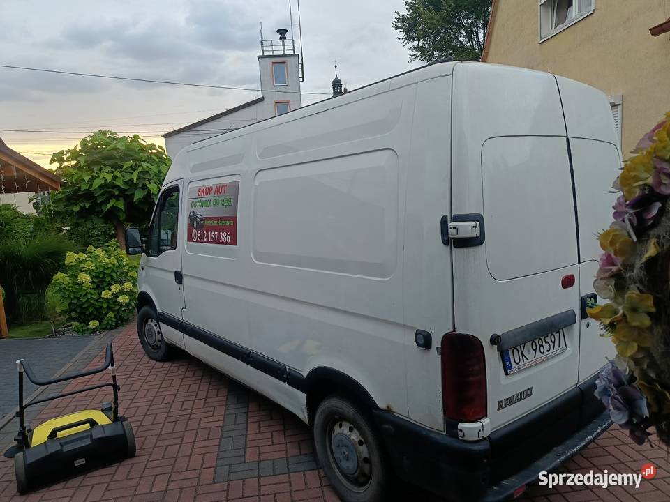 Renault Master 25 D Furgon 2001r Motoryzacja Bierawa