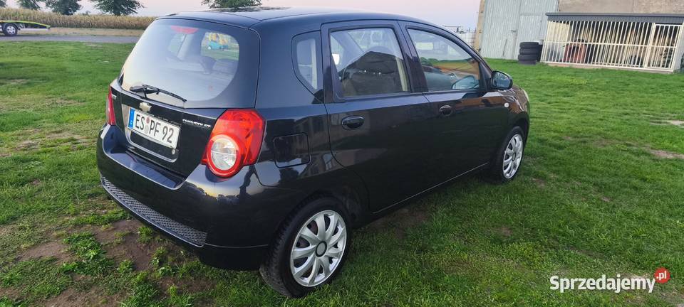 Chevrolet Aveo 12 benzyna 85 nieuszkodzony Krobusz