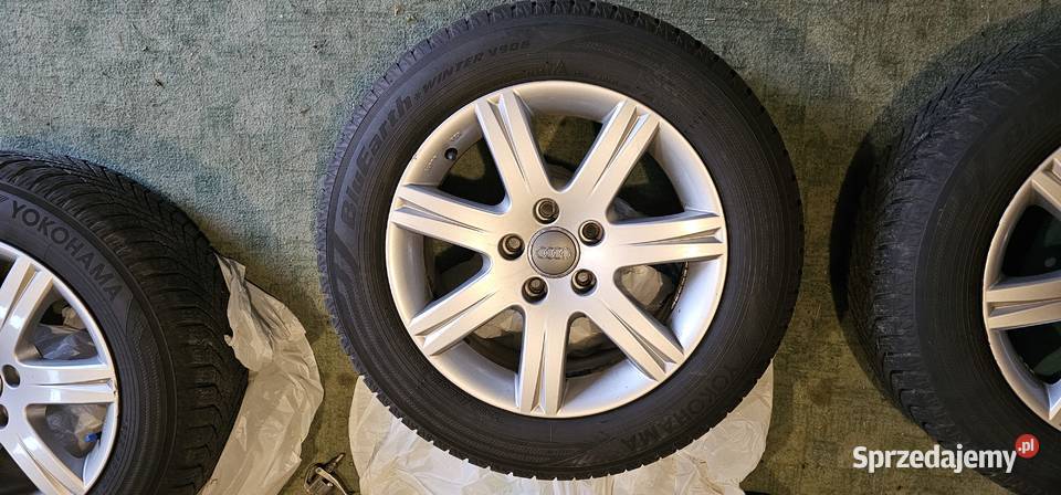 Alufelgi z AUDI A6 C6 20560R16 Yokohama Samochodowe sprzedam