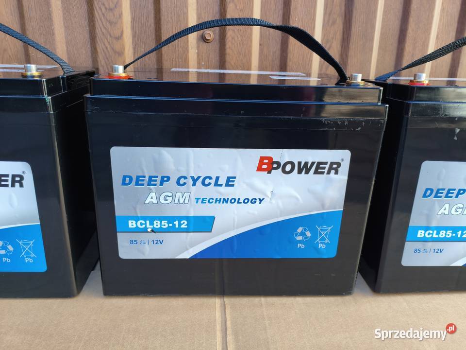 AKUMULATOR 12V 85Ah AGMVRLAŻELOWYDO kujawsko-pomorskie Trzeciewiec