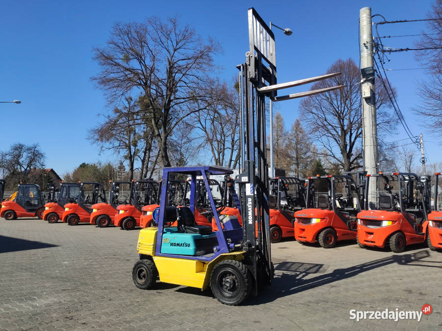wózek widłowy Komatsu FG20T11E 2 tony duplex 33 Kęty