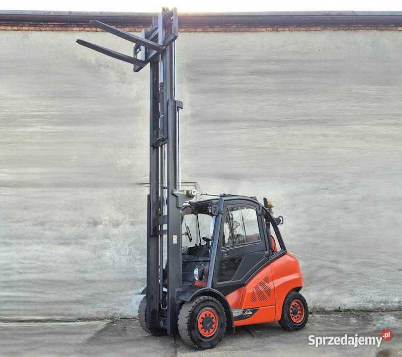 Linde H50 TRIPLEX kabina przesuw wózek widłowy Wózki widłowe Wózki widłowe śląskie