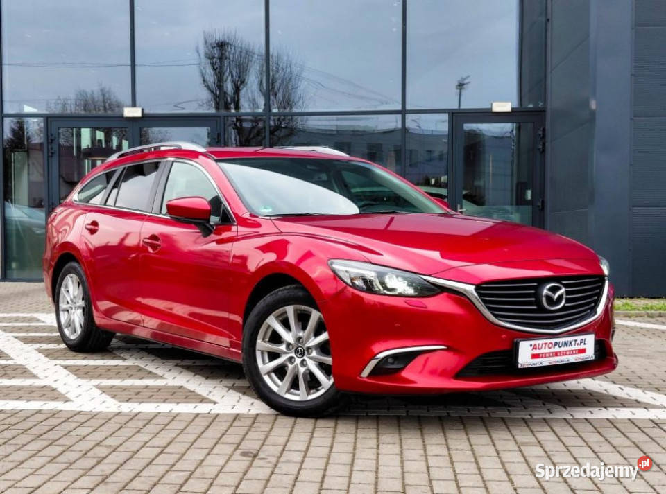 Mazda 6 2018r BLIS GPS PodgrzFoteleKierownica diesel Kraków