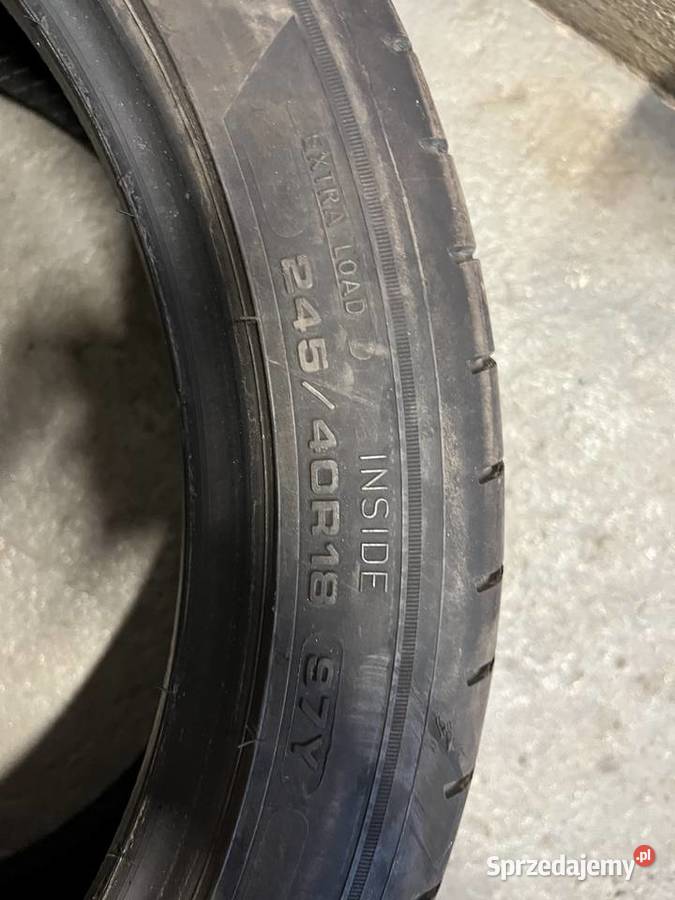Letnie opony Goodyear Eagle F1 Asymmetric 24540 18cale sprzedam