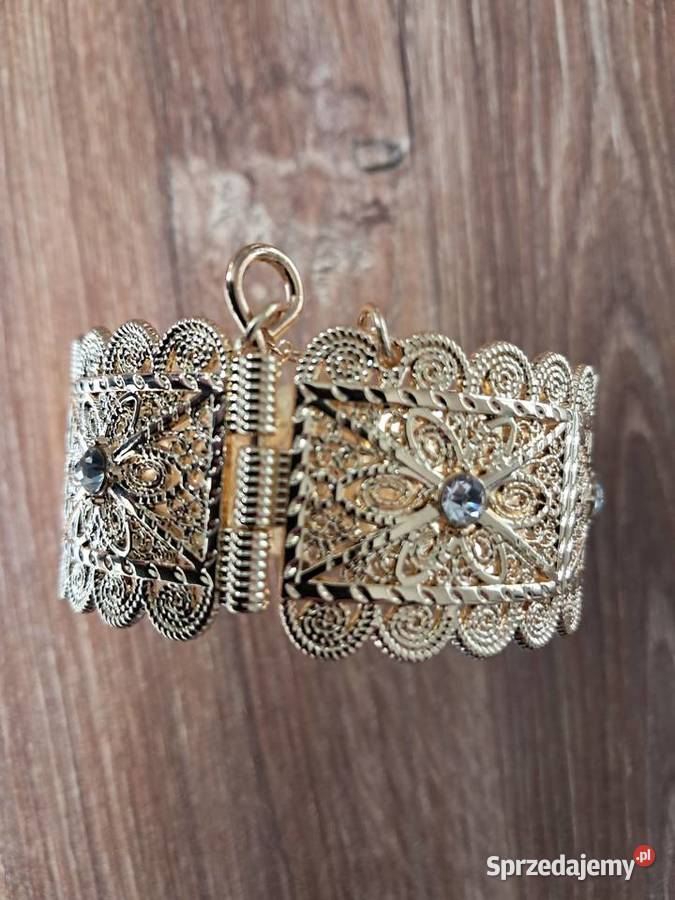 nowa bransoletka średnica 6 szerokość 3 brak świętokrzyskie