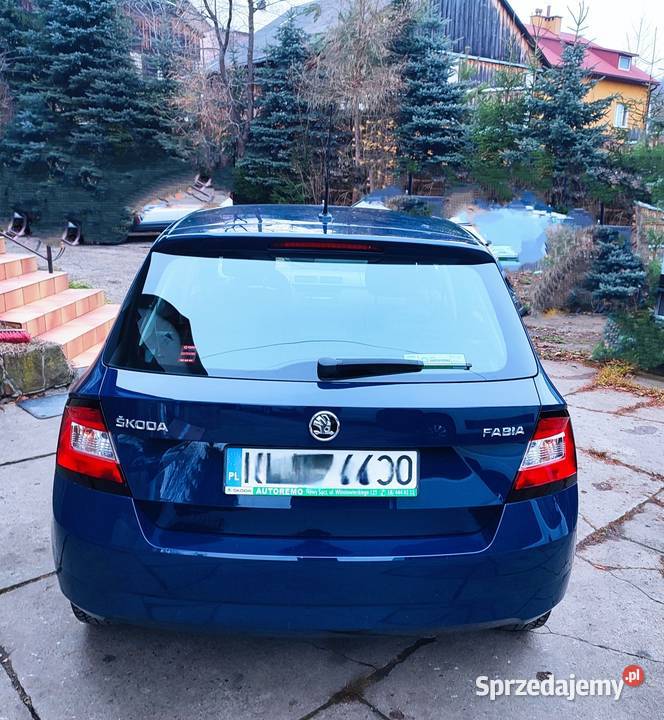 Ładna Skoda Fabia 10 MPI 2015 ten lepszy silnik światła do jazdy dziennej Domaradz