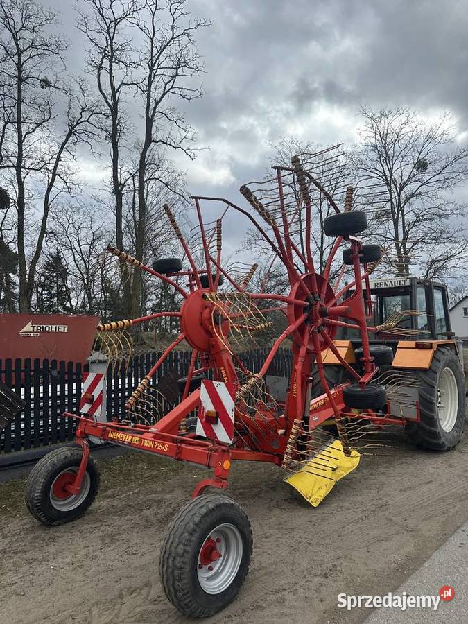 Zgrabiarka dwukaruzelowa Niemeyer Twin 715S mazowieckie sprzedam